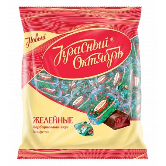 КОНФ Желейные барбарисовый вкус фас 1/250 ШТУЧНО