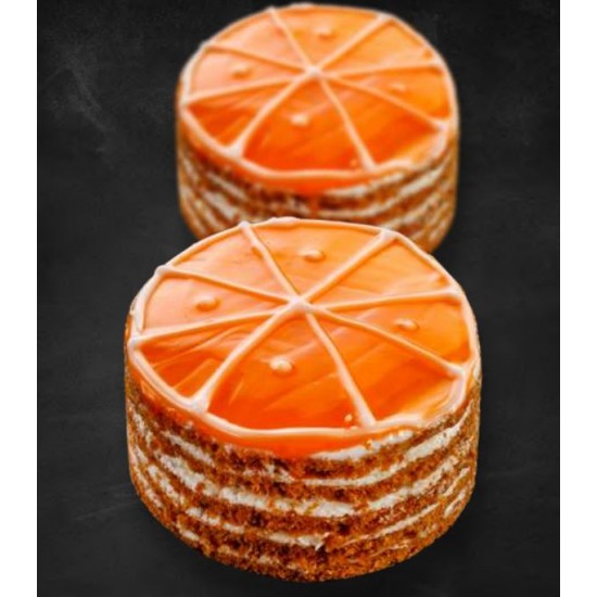 Пирожное Дон Десерт Апельсин со сливочным кремом /Кеян/ 2,5 кг