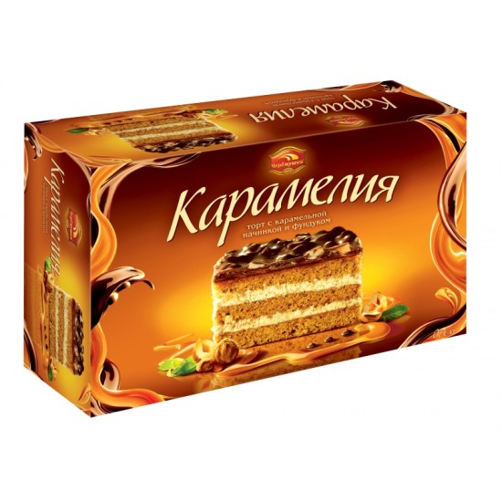 Торт Карамелия /Черёмушки/ 400гр/ 1шт