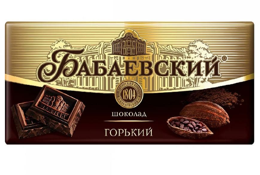 ШОКОЛАД Бабаевский горький 1/90 ШБ / 18 шт