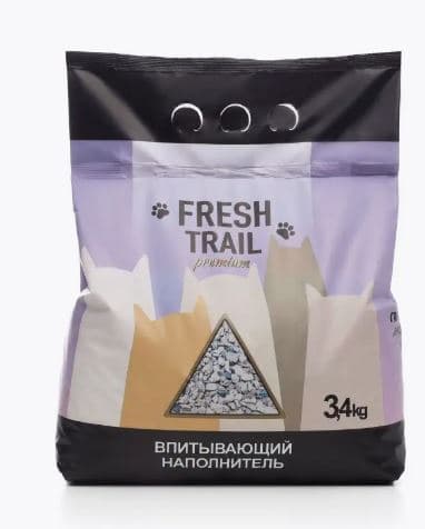 ЭКО Наполнитель Впитывающий  FRESH TRAIL ПРЕМИУМ /Герасимов/  3,4 кг