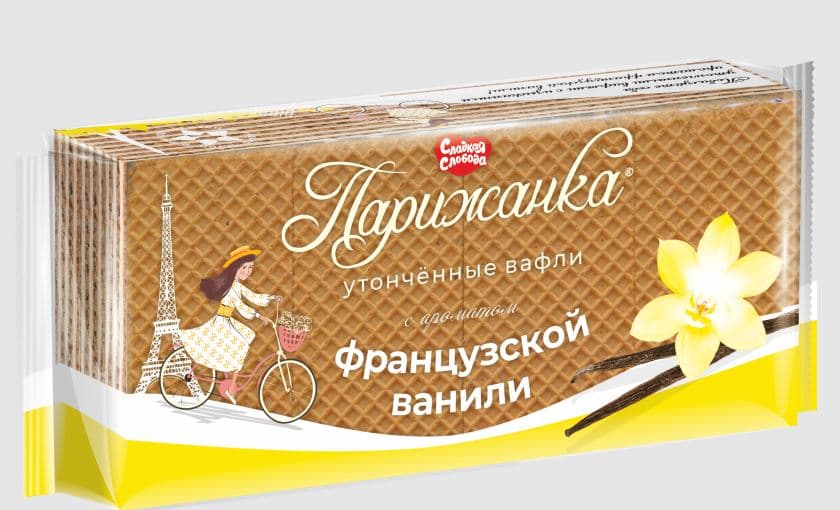 Вф. (ФАС) Парижанка с ароматом франц. ванили для дет питания  /Сладкая Слобода/ 210 гр ШТУЧНО!!