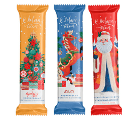 Марм. батончики/Шок. Кутюрье/ JELLY МИКС НГ (флоупак) (20 гр)  1,5 кг