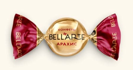 Кф./Сириус/ BELLARTE c арахисом 1 кг ШТУЧНО
