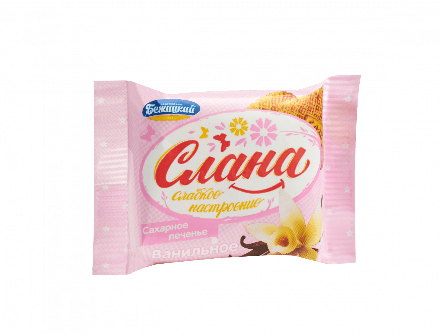 Печ. (ФАС) Слана ванильная /Бежицкий/ 50 гр 80 шт