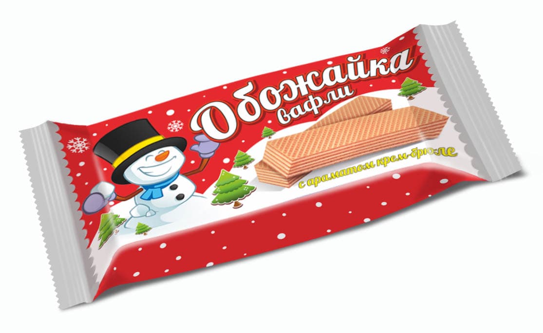 Вф./Пензенская КФ/ Обожайка с ароматом крем-брюле 50 гр 40 шт   НГ