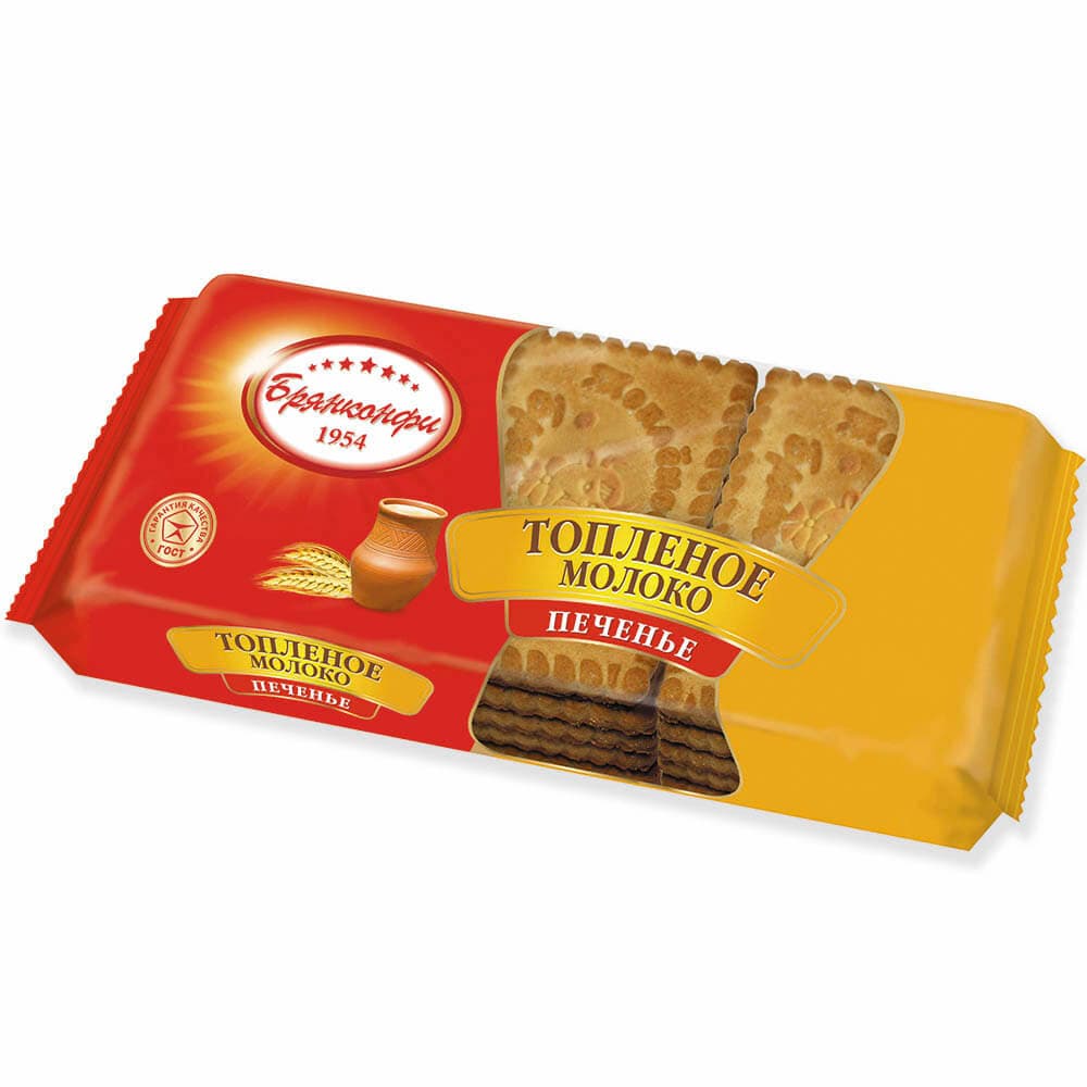 Печ.(фас) Топленое молоко 210 гр/Брянконфи/ ШТУЧКА