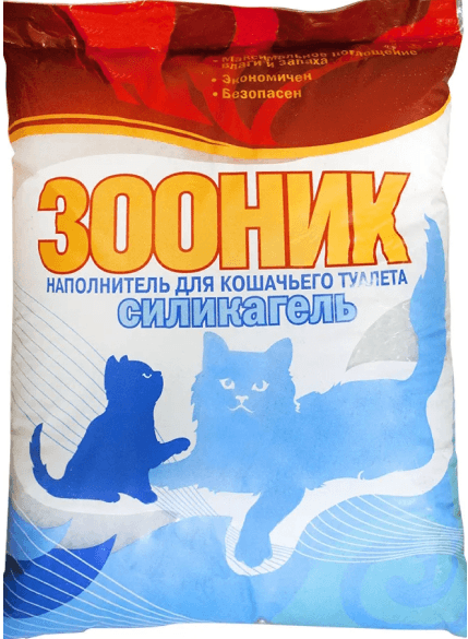 ЗООНИК Наполнитель силикагель  20 л (8,9 кг)