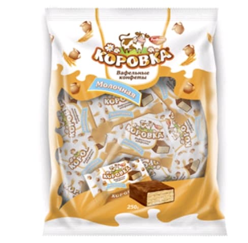 КОНФ Коровка Молочная фас 1/250 ШТУЧНО