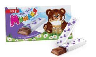 Ш-д. МИШАНЯ с молочной начинкой /ДОНКО/ 90 гр ШТУЧНО
