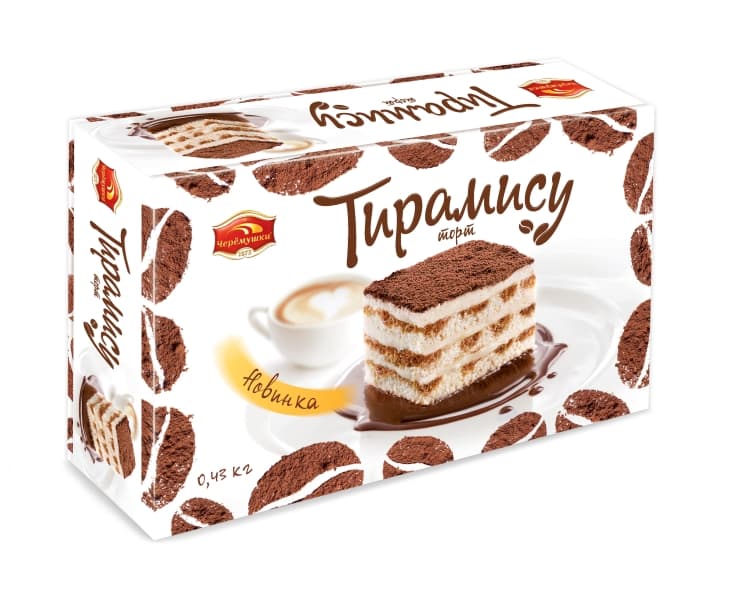 Торт Тирамису /Черёмушки/ 430гр/ 1шт