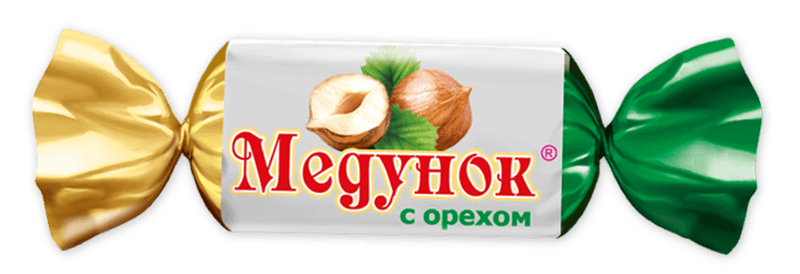 Кф./Славянка/ Медунок с орехом 1 кг ШТУЧНО
