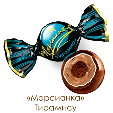 Кф./Сл.Орешек/ Марсианка тирамису 4 кг