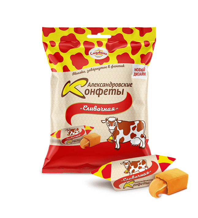 Кф. Коровка сливоч. Александровская ,4 кг