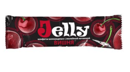 Кф./Шок. Кутюрье/ JELLY Дже-ля-ля с желейной начинкой со вкусом ВИШНИ 3 кг