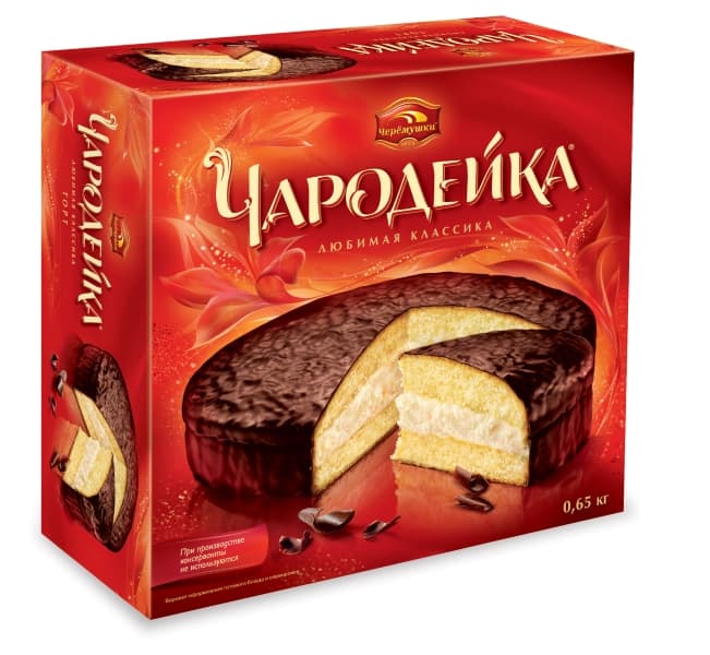 Торт Чародейка классика /Черёмушки/ 650гр/ 1шт