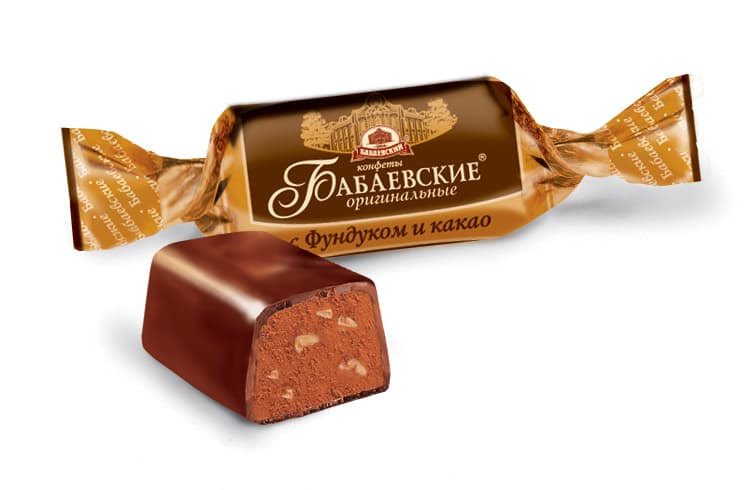 КОНФ ВЕС БАБАЕВСКИЕ Оригинальные с фундуком и какао бк2 / 4 кг