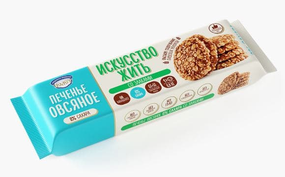 Печ. Вывод !!! Овсяное Искусство Жить со Злаками  на Мальтите /Полет/ 200 гр 16 шт