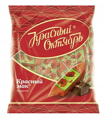 КОНФ Красный мак фас 1/250 ШТУЧНО