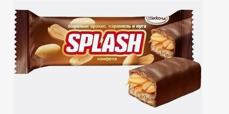 Кф./Акконд/ Splash (Гранднатс) жареный арахис, карамель и нуга 4 кг