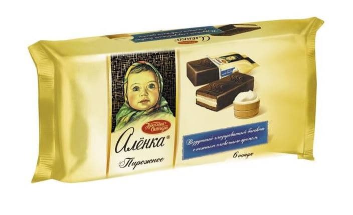 ПИРОЖНЫЕ БИСКВИТНЫЕ Аленка 1/150 ШТУЧНО