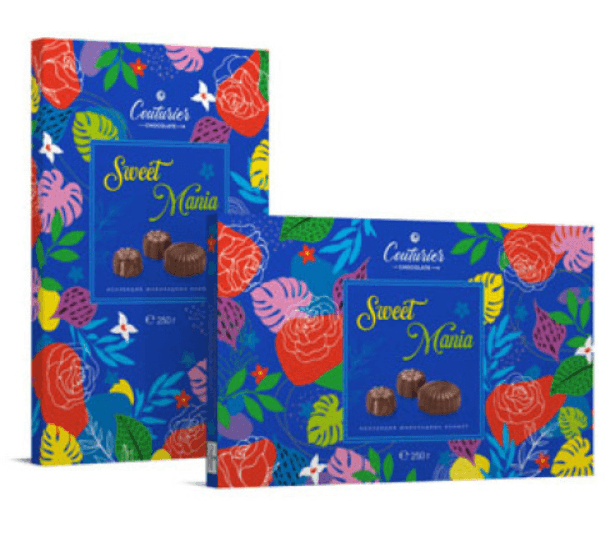 Наб.кф./Шок. Кутюрье/ Ассорти SWEET MANIA 250 гр ШТУЧНО