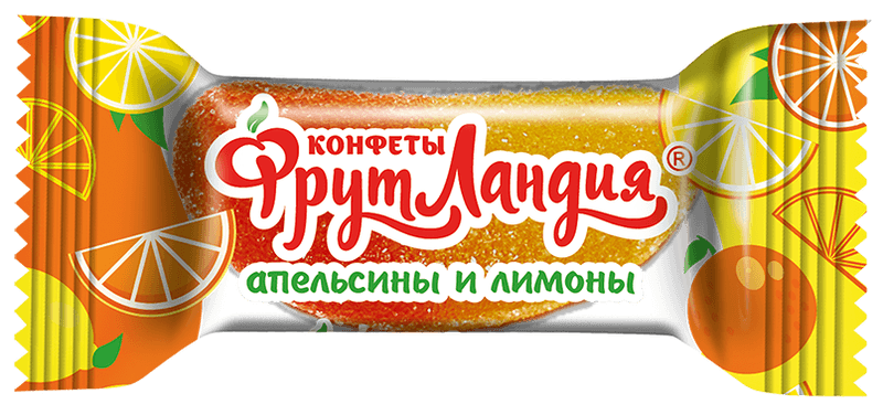 Кф./Славянка/ Фрутландия Апельсинов и Лимонов 1 кг ШТУЧНО