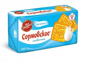 Печ. Сормовское сливочное /Сормово/ 100 гр ШТУЧНО