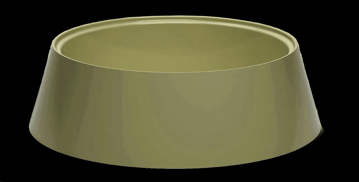 GoSi Миска для домашних животных ( Оливковый) 0,3л