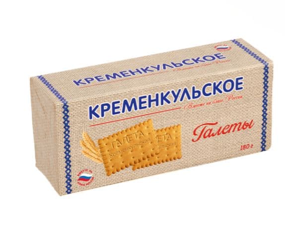 Печ.(ФАС) Кременкульские Галеты  180 гр. /Кременкульское/ ШТУЧНО