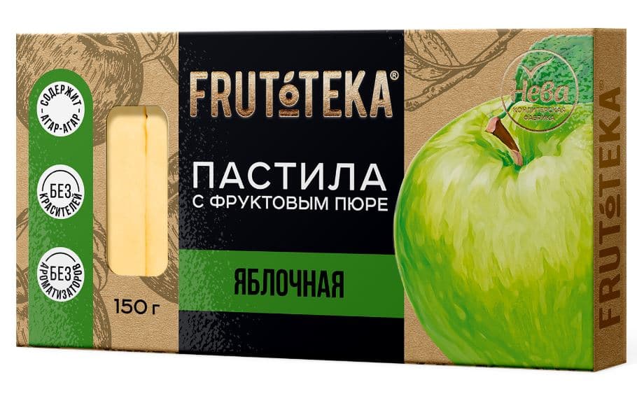 Пастила (фас) ЯБЛОЧНАЯ  Frutoteka  /Нева/, 150 гр ШТУЧНО!!