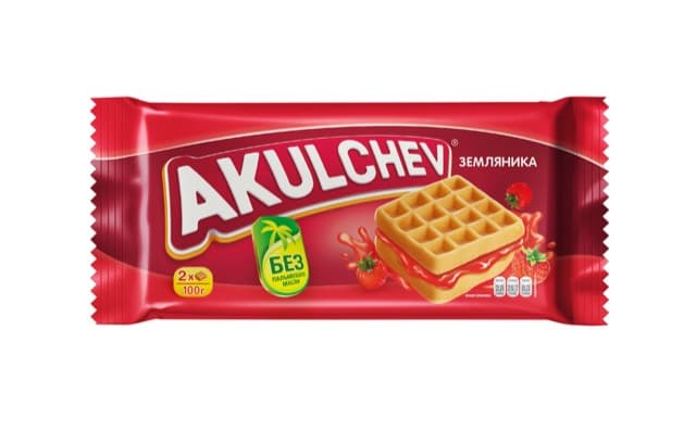 Вф.(ФАС) Венские с земляникой /Акульчев/ 100 гр ШТУЧНО!!