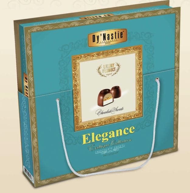 205 гр Наб.кф. Миндаль Кокос ELEGANCE (сумка) /ФКФ/ 205 гр ШТУЧНО