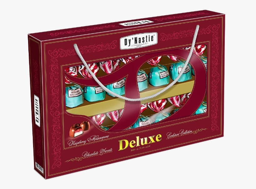 210 гр Наб.кф. Малина-Маскарпоне DELUXE (сумка малая узор) /ФКФ/ 210 гр ШТУЧНО