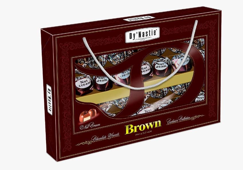 190 гр Наб.кф. NUT CREAM BROWN  (сумка)  /ФКФ/ 190 гр ШТУЧНО