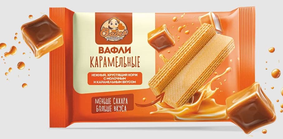 Вф.(ФАС) Карамельные /Сладея угощает/, 240 гр 14 шт