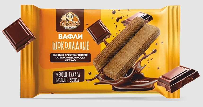 Вф.(ФАС) Шоколадные /Сладея угощает/, 240 гр 14 шт