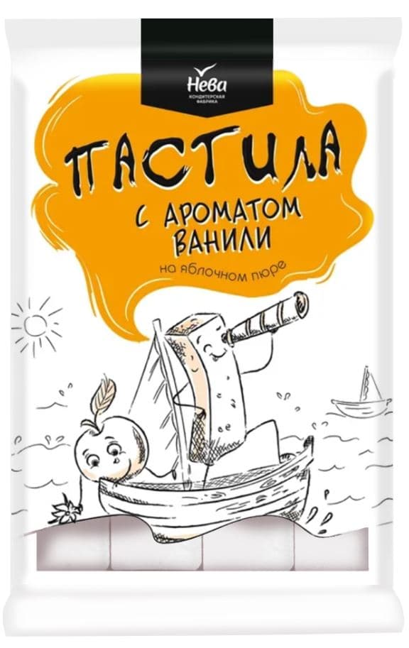 ПАСТИЛА (ФАС) с ароматом ванили /Нева/, 200 гр ШТУЧНО!!!