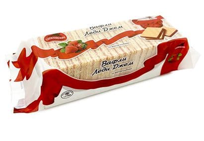 Вф. (ФАС) Леди Джем со вкусом КЛУБНИКИ  /Саратовская КФ / 250 гр ШТУЧНО