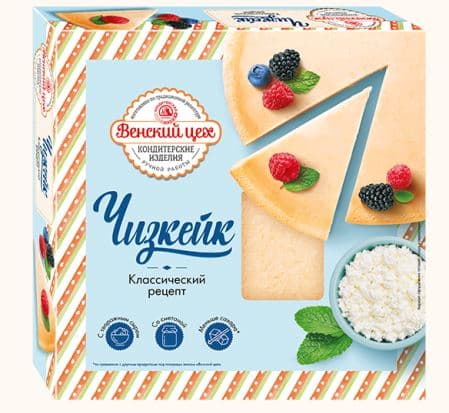 Торт Чизкейк /Черёмушки/ 370 гр 1 шт  НОВИНКА