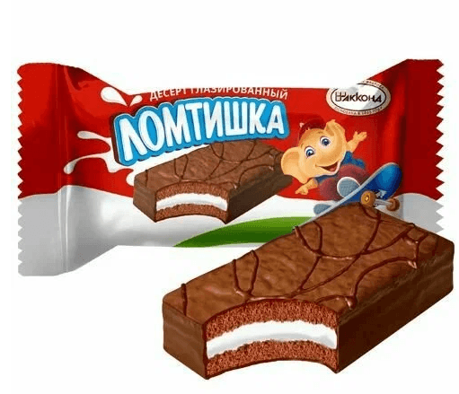 Кф./Акконд/ Ломтишка (Муссвиль) с маршмеллоу глазированный десерт 3 кг НОВОЕ НАЗВАНИЕ