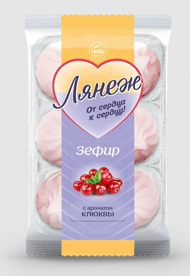 З-р.(фас)  Лянеж с ароматом клюквы /Нева/, 315 гр ШТУЧНО