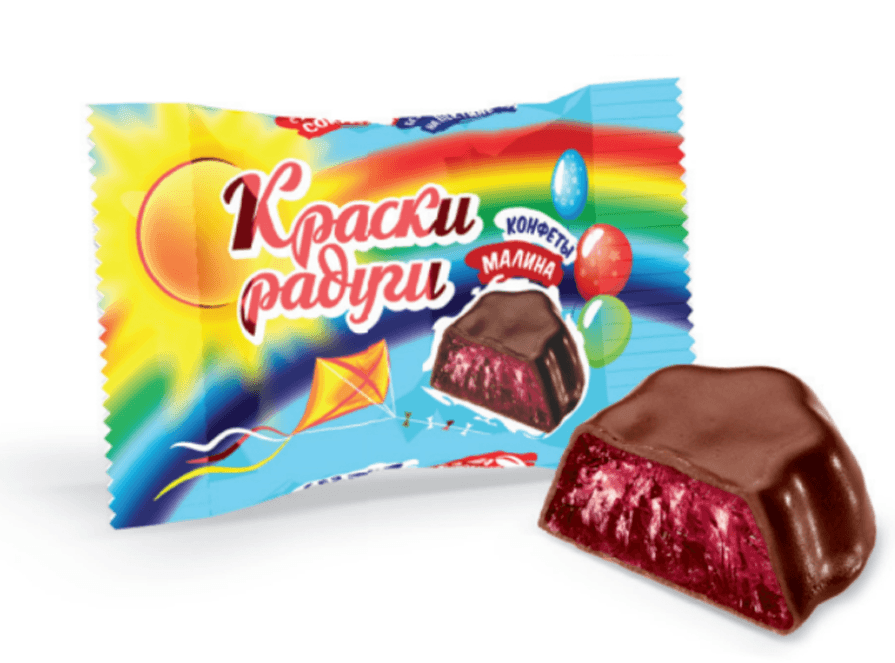 Кф. Краски радуги малина /ДОНКО/ 2 кг