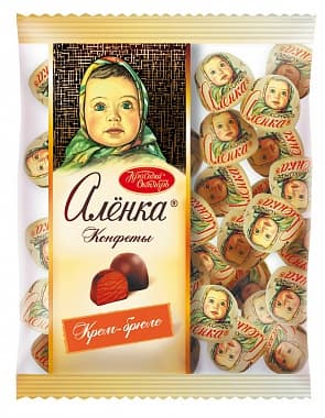 КОНФ Аленка крем-брюле купол фас 1/250 ШТУЧНО