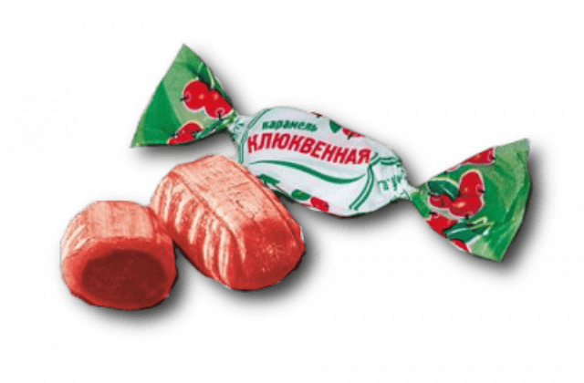 КАРАМЕЛЬ Клюквенная улуч э / 6кг