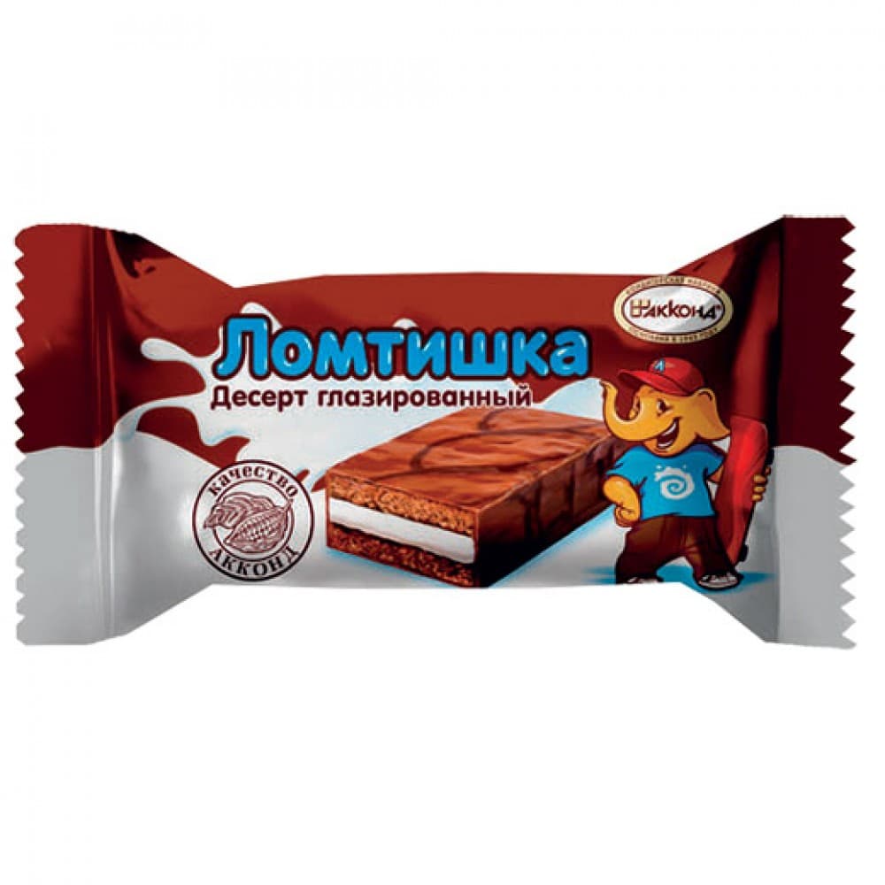 Кф./Акконд/ Ломтишка ГЛАЗИРОВАННЫЙ десерт 3 кг НОВЫЙ ВЕС