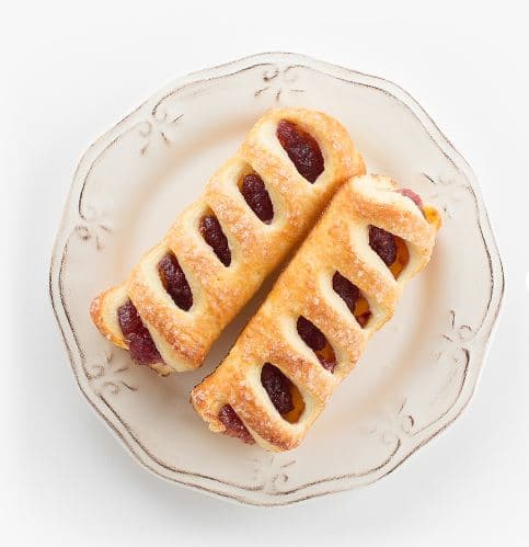Изделие слоеное Трубочка МАЛИНКА /Bakery Story/ 2 кг