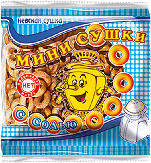 Сушка МИНИ  соленая 200 гр.  /С. Петербург/, ШТУЧНО
