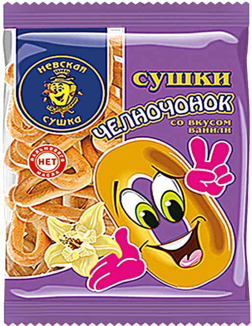 Сушка челночонок ванильный 350гр /С. Петербург/, ШТУЧНО