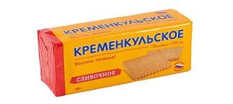 Печ.(ФАС) Кременкульское Сливочное  180 гр.  /Кременкульское/  ШТУЧНО